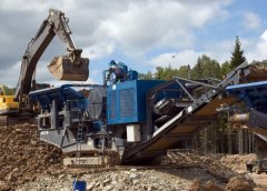 Portable Stone Crusher MOBICAT MC 120 Z